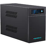 Фото ДБЖ MARSRIVA MR-UF800L, Smart Line-Interactive UPS, 800VA/480W,5.6Аh LiFePO4,145–290В, 2*євророзетки #1