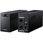 Фото ДБЖ MARSRIVA MR-UF1200L, Smart Line-Interactive UPS,1200VA/720W,5.6Аh LiFePO4,145–290В,2*євророзетки #5