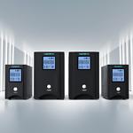 Фото ДБЖ MARSRIVA MR-UF1500P, Pure Sine Wave Line-Interactive UPS,1500VA/1200W,12V/2*9Ah,145–275В, 2*євро #2