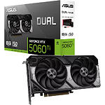 Фото Відеокарта ASUS GeForce RTX5060Ti 8GB (DUAL-RTX5060TI-8G)