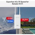 Фото Модем/Маршрутизатор Mercusys MB118-4G, WiFi 4G LTE, N300, LAN PoE in, 1 nano-SIM #4