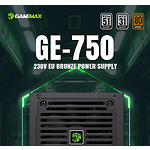 Фото Блок живлення GAMEMAX GE-750, 750W, 80+Bronze, 120 fan #8