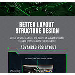 Фото Блок живлення GAMEMAX GE-750, 750W, 80+Bronze, 120 fan #13