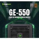 Фото Блок живлення GAMEMAX GE-550, 550W, 80+Bronze, 120 fan #8
