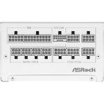 Фото Блок живлення AsRock SL-850GW, White, 850W 80+GOLD, PCIe 5.1 & ATX3.1, 135mm Fan, Fully Modular #3