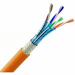 Фото Кабель бухта S/FTP ЗЗКМ 70910361, 500м CAT6a, 4х2х23 AWG, LSZH