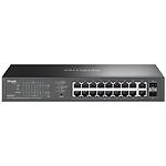 Фото Комутатор TP-Link ES220GP, 16-port Giga PoE+, 2-port Giga, 2-port Giga SFP