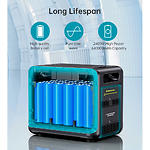 Фото Портативна зарядна станція Choetech (BS008-BQB) 2400W Bidirectional Power Station, LiFePO4, 2048Wh #4