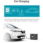 Фото Портативна зарядна станція Choetech (BS008-BQB) 2400W Bidirectional Power Station, LiFePO4, 2048Wh #7