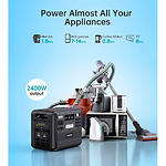 Фото Портативна зарядна станція Choetech (BS008-BQB) 2400W Bidirectional Power Station, LiFePO4, 2048Wh #13