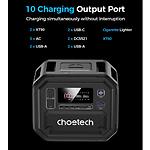 Фото Портативна зарядна станція Choetech (BS064) 2500W Power Station, LiFePO4, 2160Wh #4