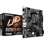 Фото Материнська плата GIGABYTE A520M H ARGB, AM4 #1
