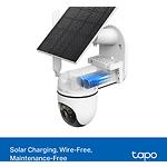 Фото Мережева камера TP-Link Tapo C615G KIT, 4G LTE, 2K 2304*1296, вулична IP65, акумулятор + Solar Panel #4