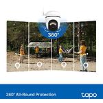 Фото Мережева камера TP-Link Tapo C615G KIT, 4G LTE, 2K 2304*1296, вулична IP65, акумулятор + Solar Panel #6