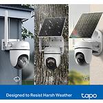 Фото Мережева камера TP-Link Tapo C615G KIT, 4G LTE, 2K 2304*1296, вулична IP65, акумулятор + Solar Panel #9