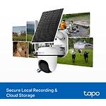 Фото Мережева камера TP-Link Tapo C615G KIT, 4G LTE, 2K 2304*1296, вулична IP65, акумулятор + Solar Panel #10