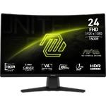 Фото MSI 24" MAG 242C, CURVED VA 1920x1080, 3000:1, 300кд/м2, 1мс, 180Гц, HDMI/DP, Аудіовихід