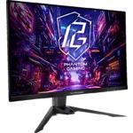 Фото AsRock 32" PG32QFT, IPS 2560x1440, 1мс, 1000:1, 400кд/м2, 180Гц, HDMI/DP,WiFi, Аудіо вихід, 2*2W #1