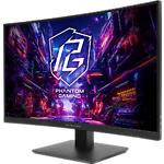 Фото AsRock 27" PG27QRT1B Curved VA 2560x1440, 1мс, 5000:1, 300кд/м2, 180Гц, HDMI/DP, Аудіовихід, 2*2W #2