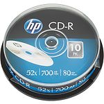 Фото CD-R HP 700Mb 52-x Cake box 10 (CRE00019-3)