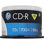 Зображення CD-R HP 700Mb 52-x Cake box 50 (CRE00017-3) Фото CD-R HP 700Mb 52-x Cake box 50 (CRE00017-3)