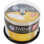 Фото DVD+R HP 4.7Gb 16x Cake box 50 IJ PRINT (DRE00026WIP-3)