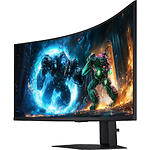 Фото SAMSUNG 40" LS40FG756EIXUA Curved VA 5120*2160, 180Гц,1мс,3000:1, 350кд/м2, HDMI/DP, USB, Аудіовихід #2