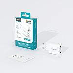 Зображення Мережевий ЗП Choetech PD3046-EU-WH, USB-A + 2*Type-C, 30Вт, QC3.0, PD30W #1 Фото Мережевий ЗП Choetech PD3046-EU-WH, USB-A + 2*Type-C, 30Вт, QC3.0, PD30W #1