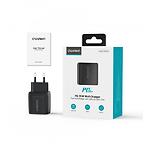 Зображення Мережевий ЗП Choetech PD6052-EU-BK, USB-A + Type-C, LCD, QC3.0, PD35W #2 Фото Мережевий ЗП Choetech PD6052-EU-BK, USB-A + Type-C, LCD, QC3.0, PD35W #2
