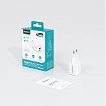 Фото Мережевий ЗП Choetech PD5012-EU-WH, USB-A + Type-C, QC3.0, PD30W #2