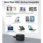 Зображення Мережевий ЗП Choetech PD5012-EU-BK, USB-A + Type-C, QC3.0, PD30W #5 Фото Мережевий ЗП Choetech PD5012-EU-BK, USB-A + Type-C, QC3.0, PD30W #5