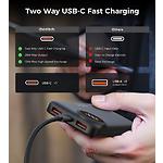 Фото Зовнішній акумулятор Power Bank Choetech B791 Black 10000mAh, LCD, QC, PD 22.5W #4