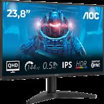 Зображення AOC 24" Q24B36X, IPS 2560x1440, 144Гц, 4мс, 1300:1, 300кд/м2, HDMI/DP #1 Фото AOC 24" Q24B36X, IPS 2560x1440, 144Гц, 4мс, 1300:1, 300кд/м2, HDMI/DP #1