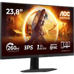 Зображення AOC 24" 24G4ZRE, IPS 1920x1080, 240Гц, 1мс, 1000:1, 300кд/м2, HDMI/DP #1 Фото AOC 24" 24G4ZRE, IPS 1920x1080, 240Гц, 1мс, 1000:1, 300кд/м2, HDMI/DP #1