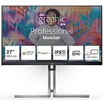 Фото AOC 27" Q27U3CV IPS QD 2560x1440, 75Гц, 4мс, 1000:1, 400кд/м2, HDMI/DP/Type-C/RJ-45