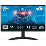 Фото AOC 27" Q27B36X, IPS 2560x1440, 4мс, 300кд/м2, 1500:1, 144Гц, DP/HDMI