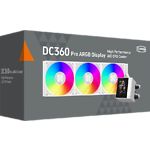 Зображення Cooler CPU PCCOOLER DA360 PRO ARGB Digital WH (DA360Pro-WHAWXL-GL) СВО, LGA1851/1700/1200/20XX/AM5/4 Фото Cooler CPU PCCOOLER DA360 PRO ARGB Digital WH (DA360Pro-WHAWXL-GL) СВО, LGA1851/1700/1200/20XX/AM5/4