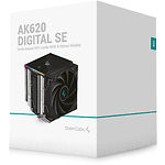 Фото Cooler CPU Deepcool AK620 Digital SE Black (R-AK620-BKADMN-GJD) #1