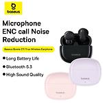Зображення Baseus E11 Bowie Black (A00053500113-Z1) Bluetooth гарнитура TWS #4 Фото Baseus E11 Bowie Black (A00053500113-Z1) Bluetooth гарнитура TWS #4
