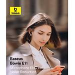 Зображення Baseus E11 Bowie Black (A00053500113-Z1) Bluetooth гарнитура TWS #6 Фото Baseus E11 Bowie Black (A00053500113-Z1) Bluetooth гарнитура TWS #6