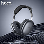 Фото HOCO W55 Plus Happiness Deep Space Gray (6942007638531) Bluetooth/AUX гарнітура з оголов'ям, ANC #3