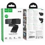 Зображення WEB-камера HOCO D100 Black (6942007648172) HD 1080P 2.0MP, 1920x1080, відео до 30 к/с, мікрофон #1 Фото WEB-камера HOCO D100 Black (6942007648172) HD 1080P 2.0MP, 1920x1080, відео до 30 к/с, мікрофон #1