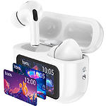 Фото HOCO EW72 Lite Soar TWS Bluetooth White (6942007651004) гарнітура, ANC, touch screen #2
