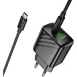 Зображення Мережевий ЗП Hoco CS25A Black (6942007639804) USB-A + Type-C, QC3.0, PD20W + Cable Type-C #2 Фото Мережевий ЗП Hoco CS25A Black (6942007639804) USB-A + Type-C, QC3.0, PD20W + Cable Type-C #2