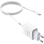 Зображення Мережевий ЗП Hoco C81A Asombroso White (6931474727961) 1*USB-A, 2.1A + Cable Type-C #5 Фото Мережевий ЗП Hoco C81A Asombroso White (6931474727961) 1*USB-A, 2.1A + Cable Type-C #5