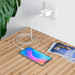 Зображення Мережевий ЗП Hoco C81A Asombroso White (6931474727961) 1*USB-A, 2.1A + Cable Type-C #7 Фото Мережевий ЗП Hoco C81A Asombroso White (6931474727961) 1*USB-A, 2.1A + Cable Type-C #7
