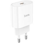 Зображення Мережевий ЗП Hoco C94A Metro White (6931474762191) Type-C, PD 20W + Cable Type-C Фото Мережевий ЗП Hoco C94A Metro White (6931474762191) Type-C, PD 20W + Cable Type-C