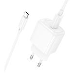 Зображення Мережевий ЗП Hoco CS52A White (6942007631471) Type-C, QC3.0, 18W + Cable Type-C #5 Фото Мережевий ЗП Hoco CS52A White (6942007631471) Type-C, QC3.0, 18W + Cable Type-C #5