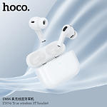 Фото HOCO EW96 TWS Bluetooth White (6942007673969) гарнітура #7