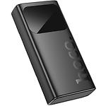 Фото Зовнішній акумулятор Power Bank Hoco J144A Hymn 30000mAh Black (6942007642132) 12W, Digital display